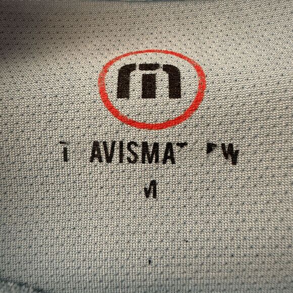 Travis Mathew Men's Scenic Vista Performance Active Tee T-Shirt Blue Size Medium - Picture 5 of 8